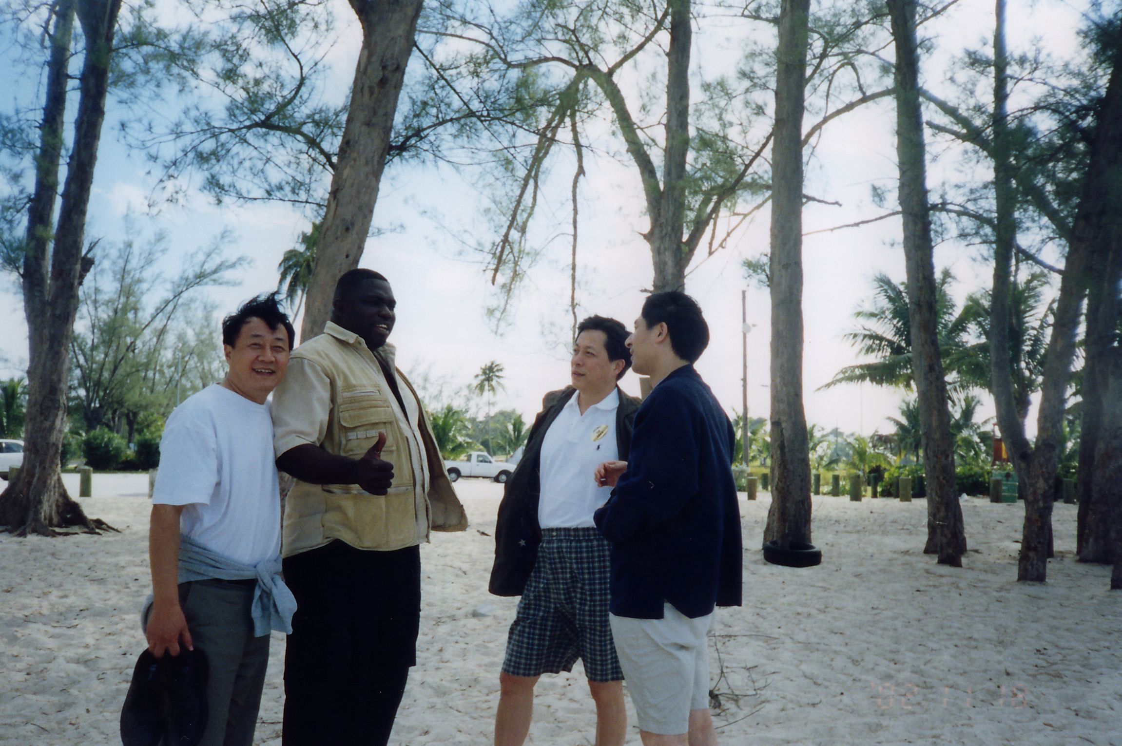 巴哈马拿骚亚特兰蒂斯酒店及海滩。（2002.10）
