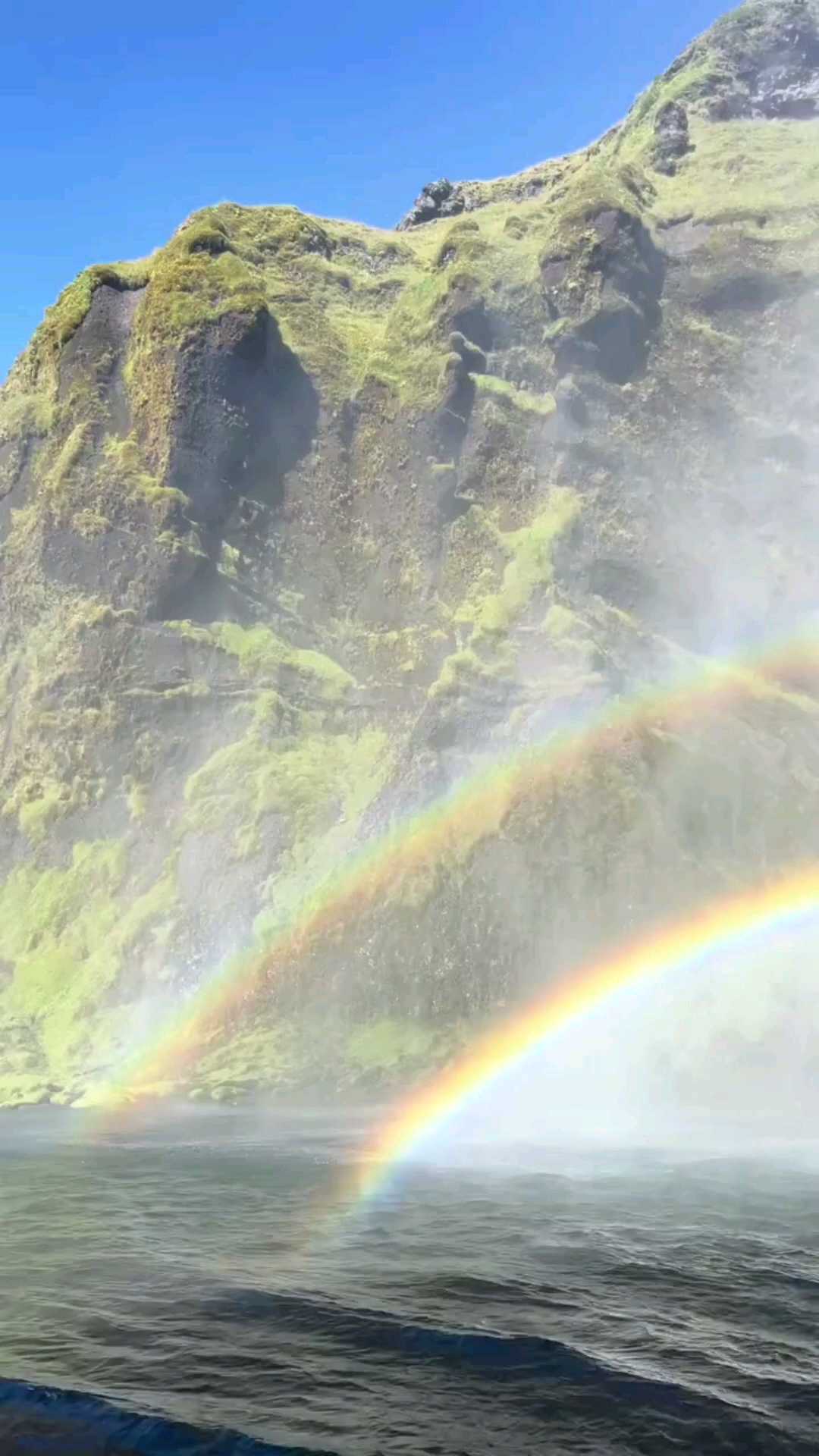 冰岛斯科加瀑布