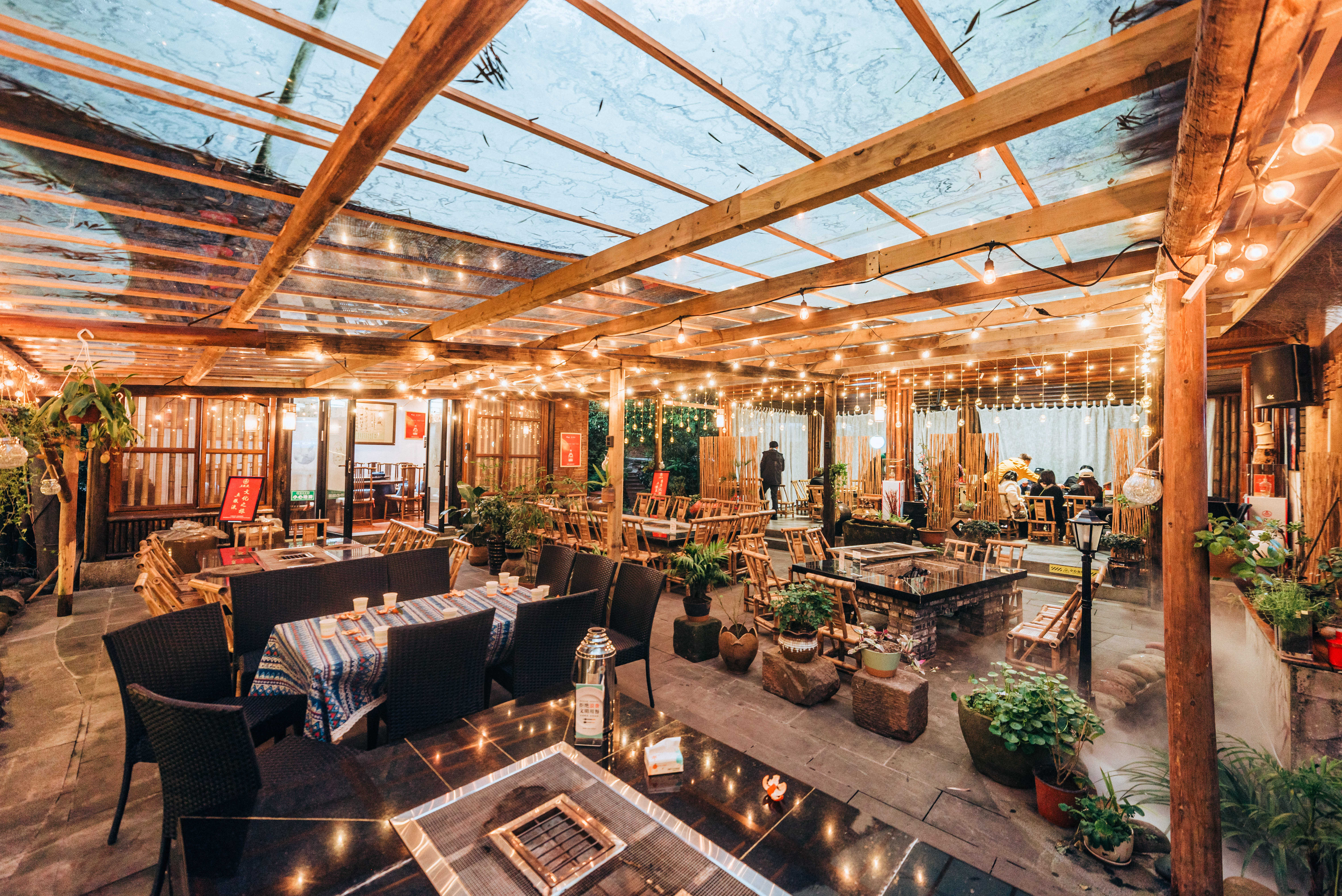 竹福苑酒家·火塘全竹宴(忘忧谷店)