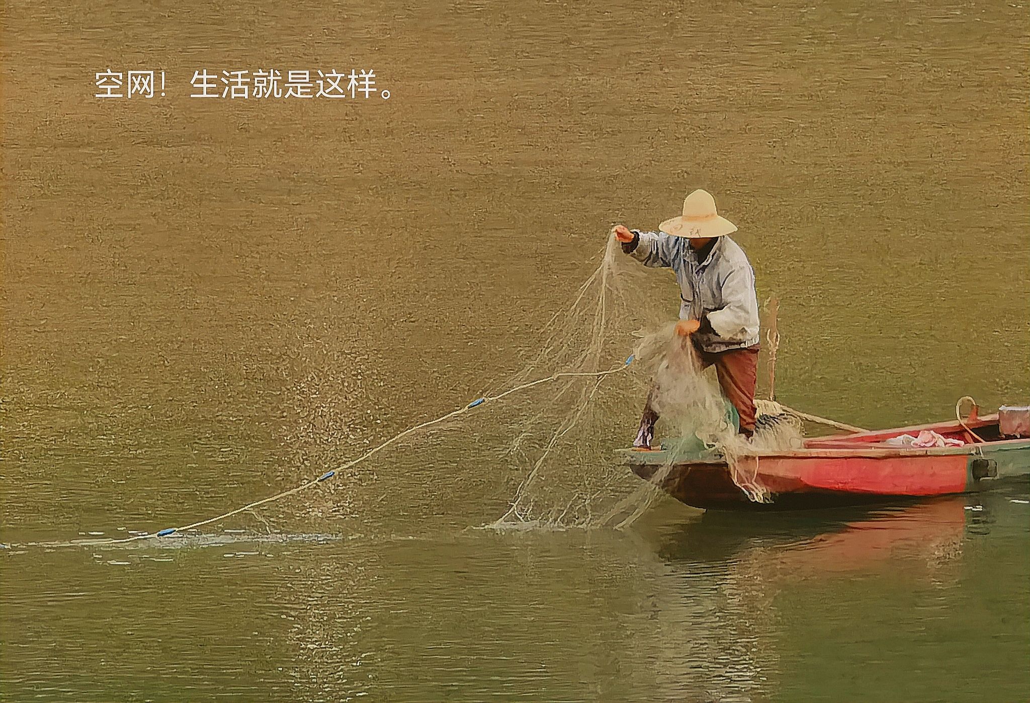 空网！这就是生活。