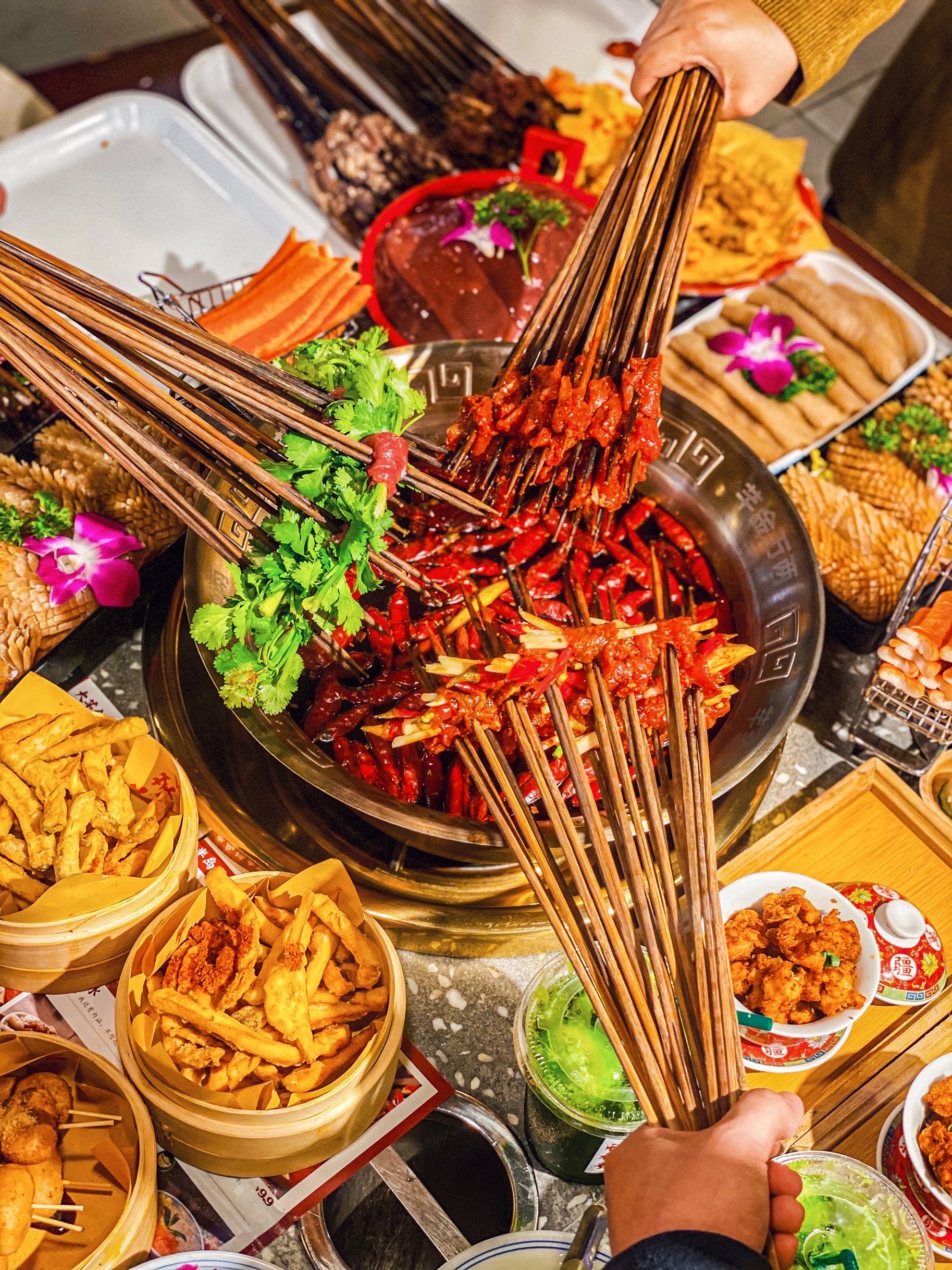 大芊金串串火锅(一碗水大发店)