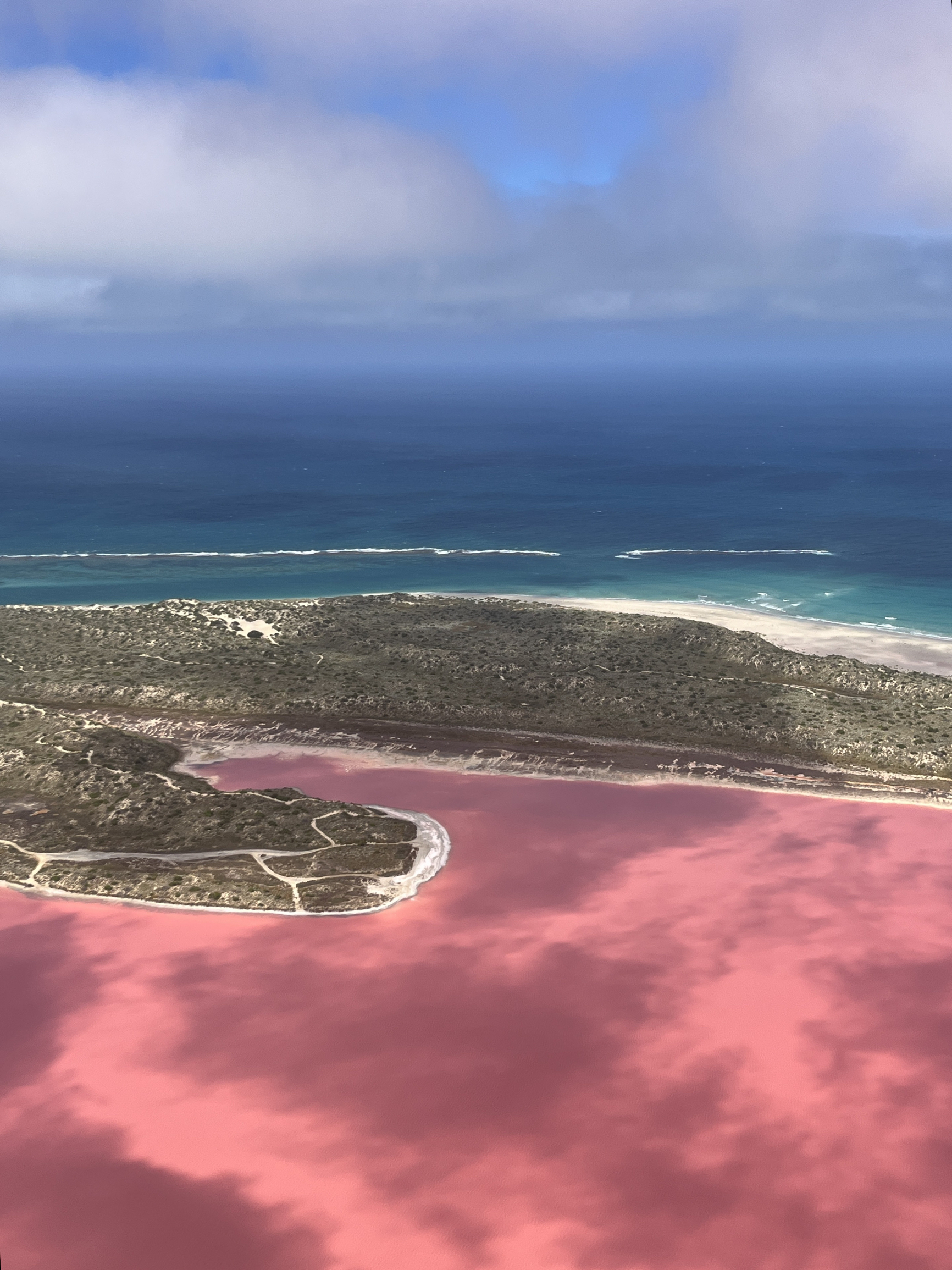 Day2 西澳-粉色和蓝色的撞击-Hutt Lagoon
