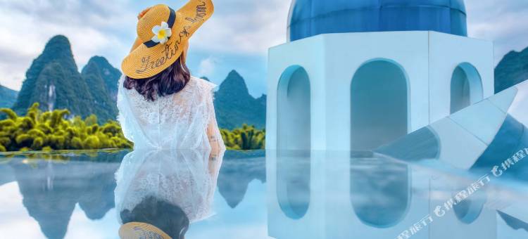 阳朔烟雨蓝湾观景度假酒店(阳朔高铁站20元人民币景区店)图片