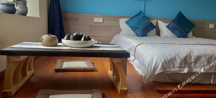 黄姚古镇座景观天全景客栈图片