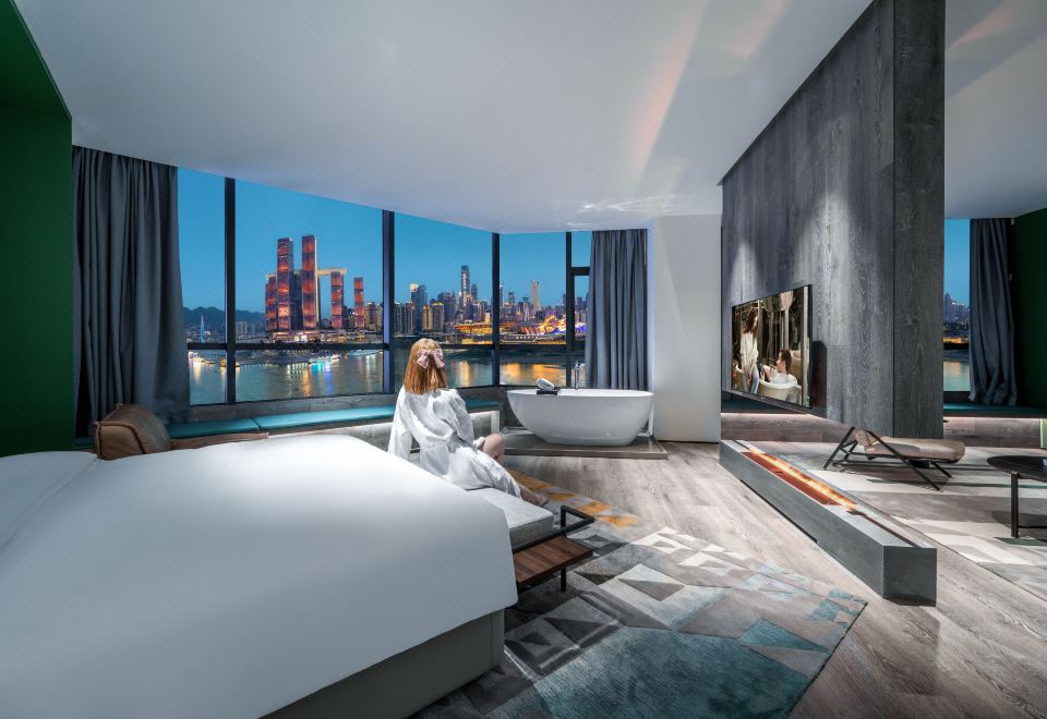 Chongqing TOONE Tuwan Hotel over view