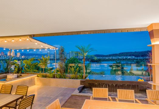 清院私汤温泉度假酒店（弥勒湖泉生态园店）外景图