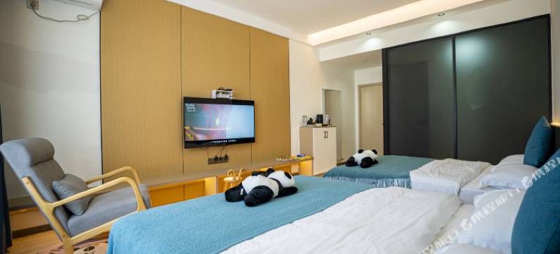 碧峰峡金山阁熊猫民宿图片