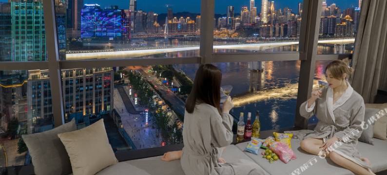 悠舍S·江景酒店(重庆江北嘴鎏嘉码头店)图片