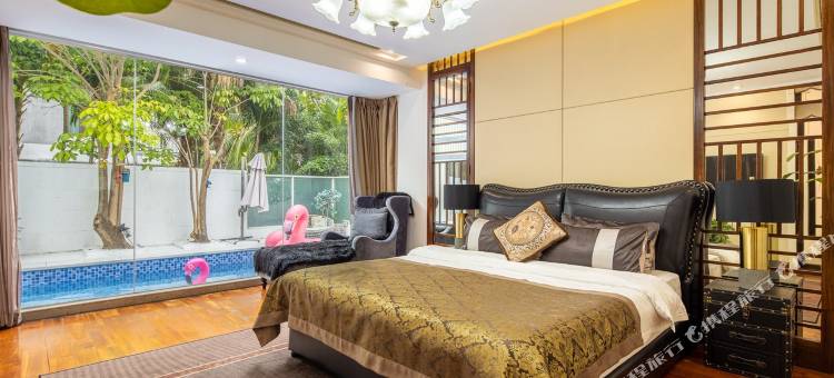 三亚按不住了贝贝度假别墅图片