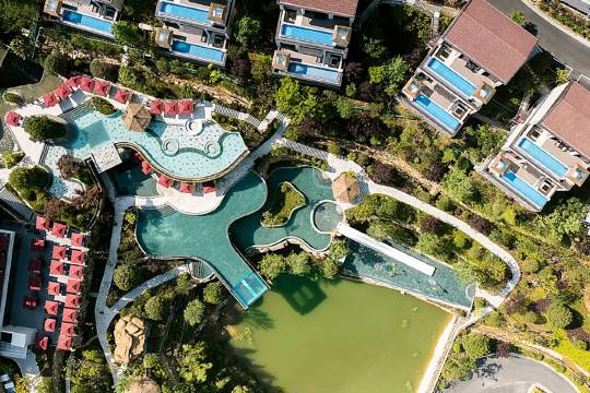 杭州臨安湍口眾安匯尊温泉度假村