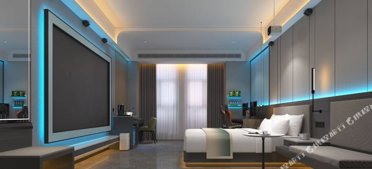 叶与晨电竞电影酒店(石家庄火车站西美花街生活广场店)图片