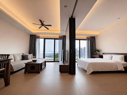 万宁·IVME町海丨TheBeautyofTheEast观海景民宿(神州半岛店)