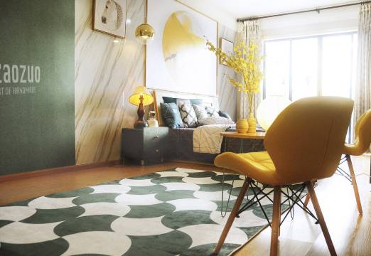 重庆解放碑中心阳台江景DIY手工艺工作室普通公寓