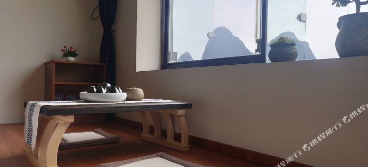 黄姚古镇座景观天全景客栈图片