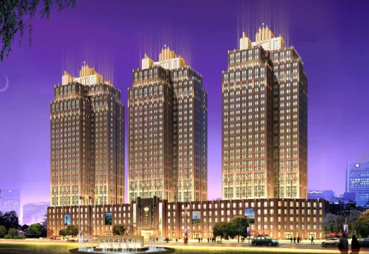 营口三合酒店外景图