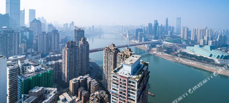 重庆云幕丽锦高空江景酒店(解放碑来福士广场店)图片