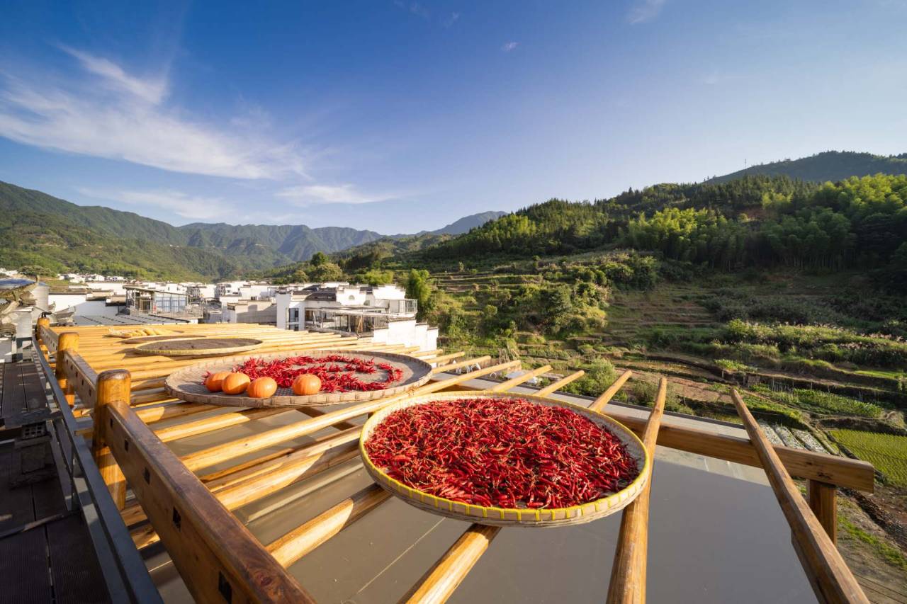 花筑·云山院·中式高端美学晒秋美宿(篁岭景区店)图片