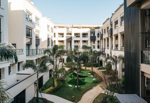 河源春沐源小镇·蓝葡萄酒店公寓外景图