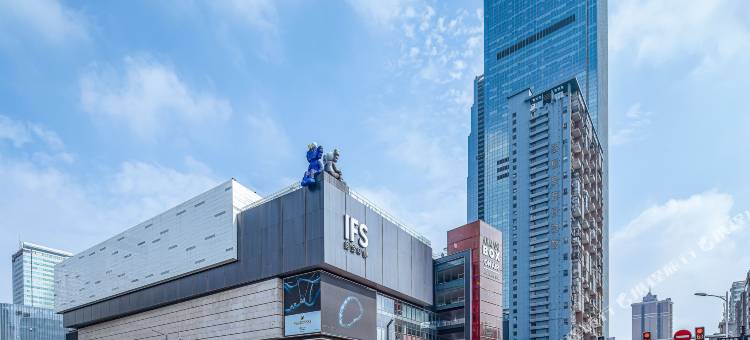 长沙国金中心黄兴路步行街桔子水晶酒店图片