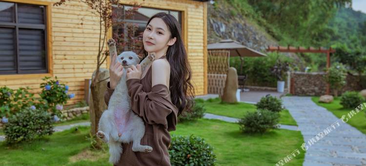 林间山舍·夏日亲子星空泳池天幕露营主体山野观景隐宿图片