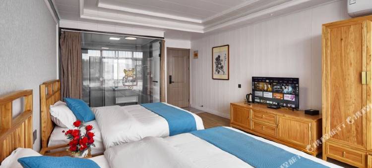 黄山唐模山水人家图片