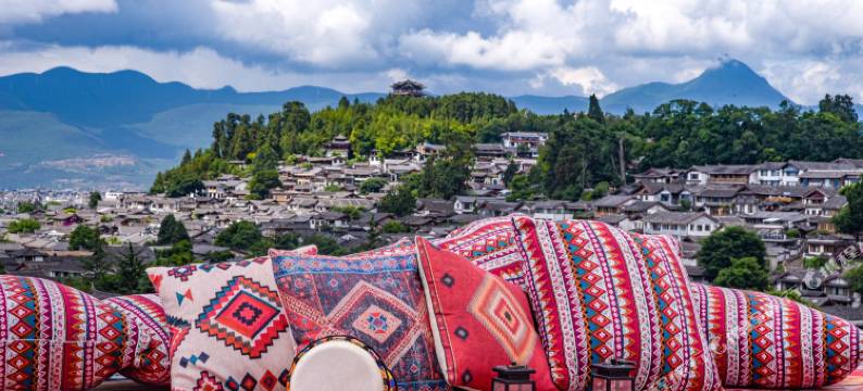 三寻古城全景民宿(丽江古城大水车店)图片