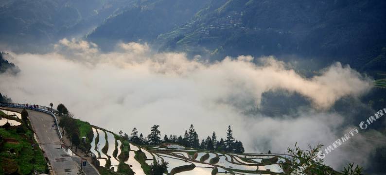 加榜梯田枫香山居图片