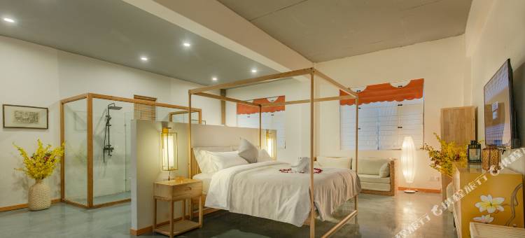 礼泉关中庭院天水围民宿图片