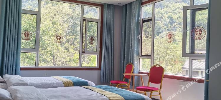 康县美丽花桥新农庄图片