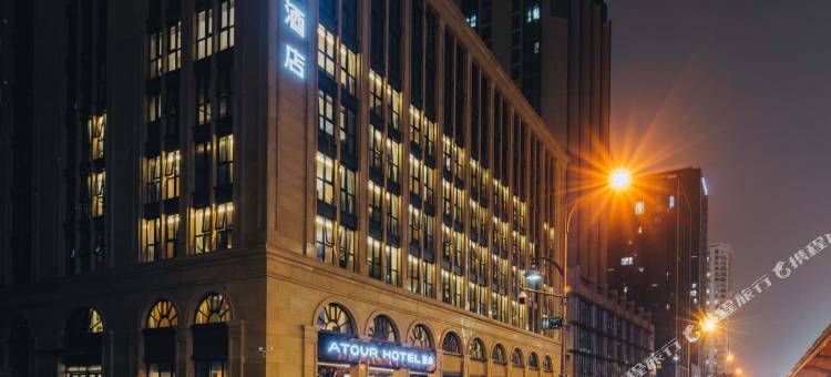 杭州西湖文化广场地铁站上塘路亚朵酒店图片