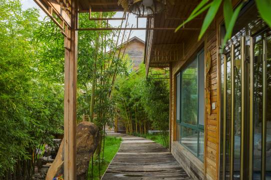 花筑·莱芜清逸居(皇龙冠山水乐园店)