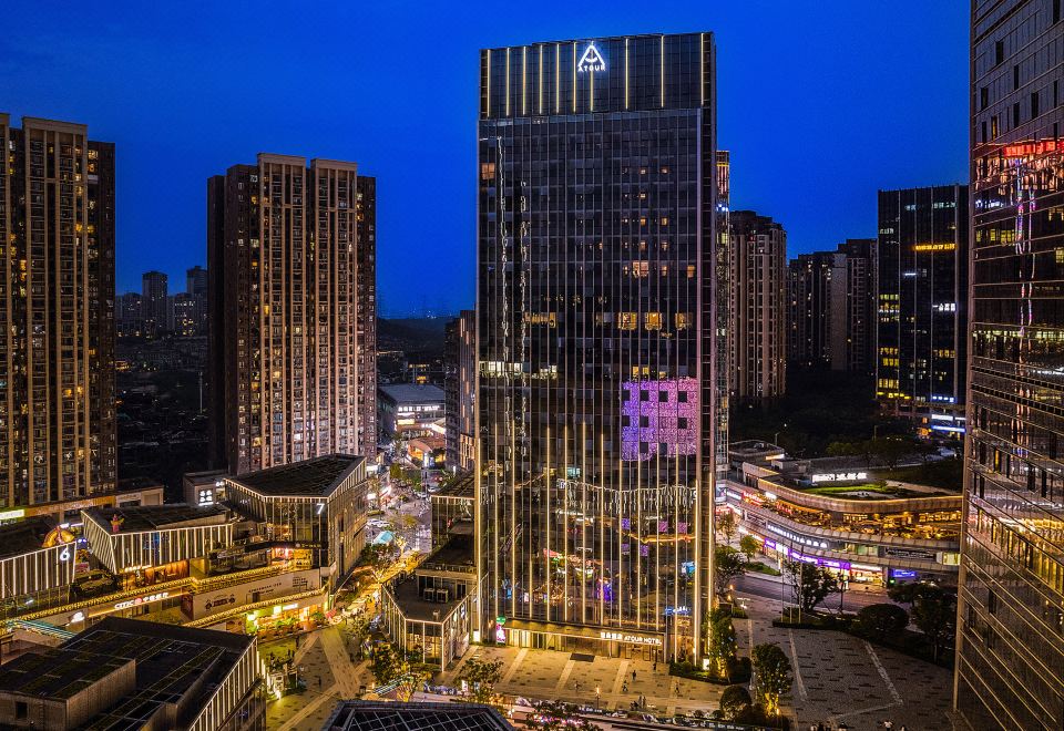 Atour Hotel Jinke Center, Liangjiang New District, Chongqing over view