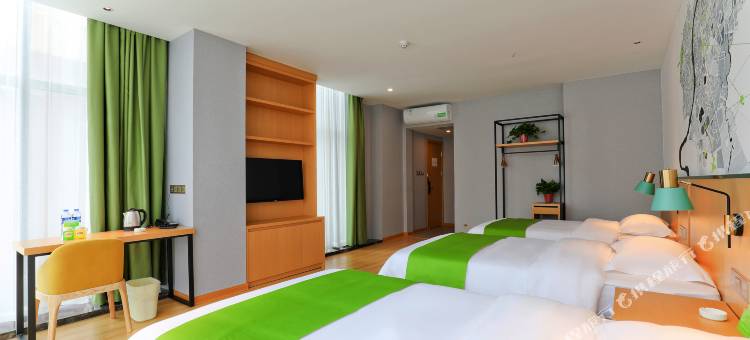 青皮树酒店(合肥瑶海区新安江路龙岗地铁站店)图片