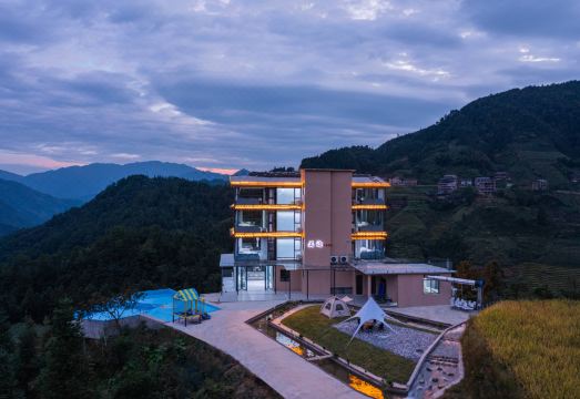 BEAUTIFUL • JOURNEY Cloud Sea Sunset Panoramic Resort Hotel (Longji Terraced Fields Jinkeng Branch) over view