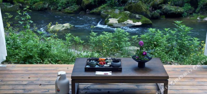 青城山溪窗闲临溪森氧私汤villa民宿图片