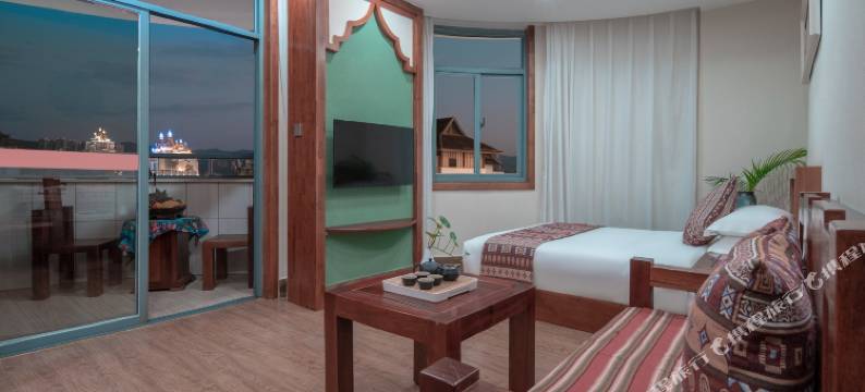 常乐度假酒店(景洪告庄西双景星光夜市店)图片