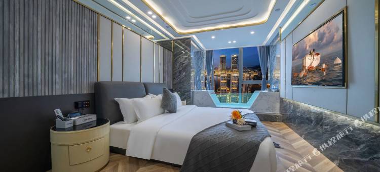 重庆云幕丽锦高空江景酒店(解放碑来福士广场店)图片