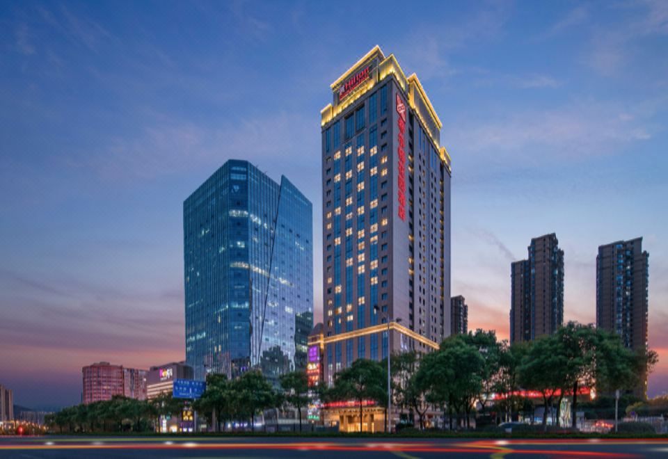 长沙岳麓希尔顿花园酒店外景图