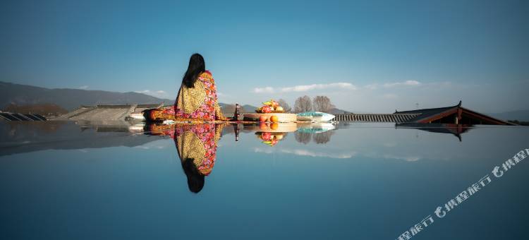 花筑·阳光三地丨Cloud天空之境·落日晚霞观景美宿(束河古镇店)图片