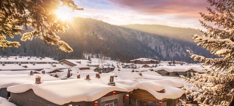 雪乡初雪.十间房图片