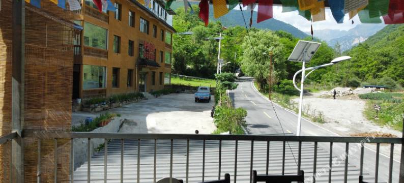 官鹅沟花花农家乐图片