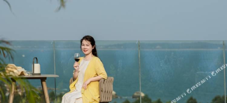沐居雅逸·依山傍海半山悬崖高空海景view设计丨温泉私汤度假民宿图片