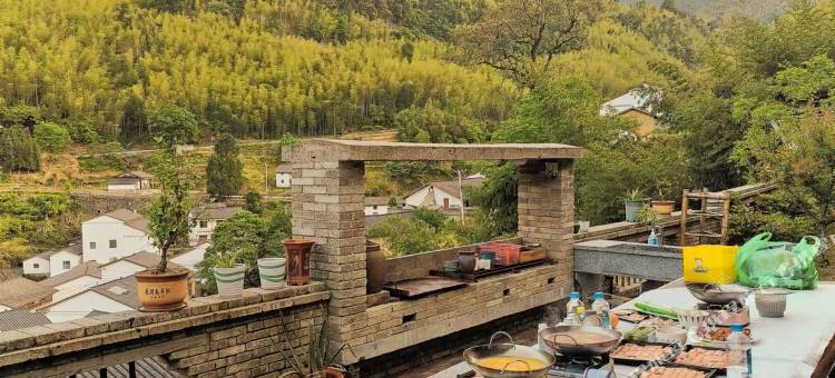 九宫山竹林下民宿图片