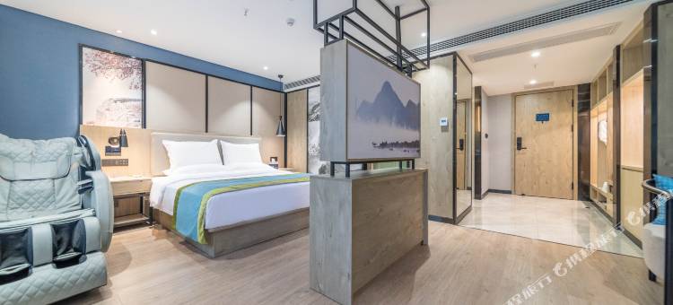 丽橙酒店·智(宜昌三峡大学CBD购物中心智能店)图片