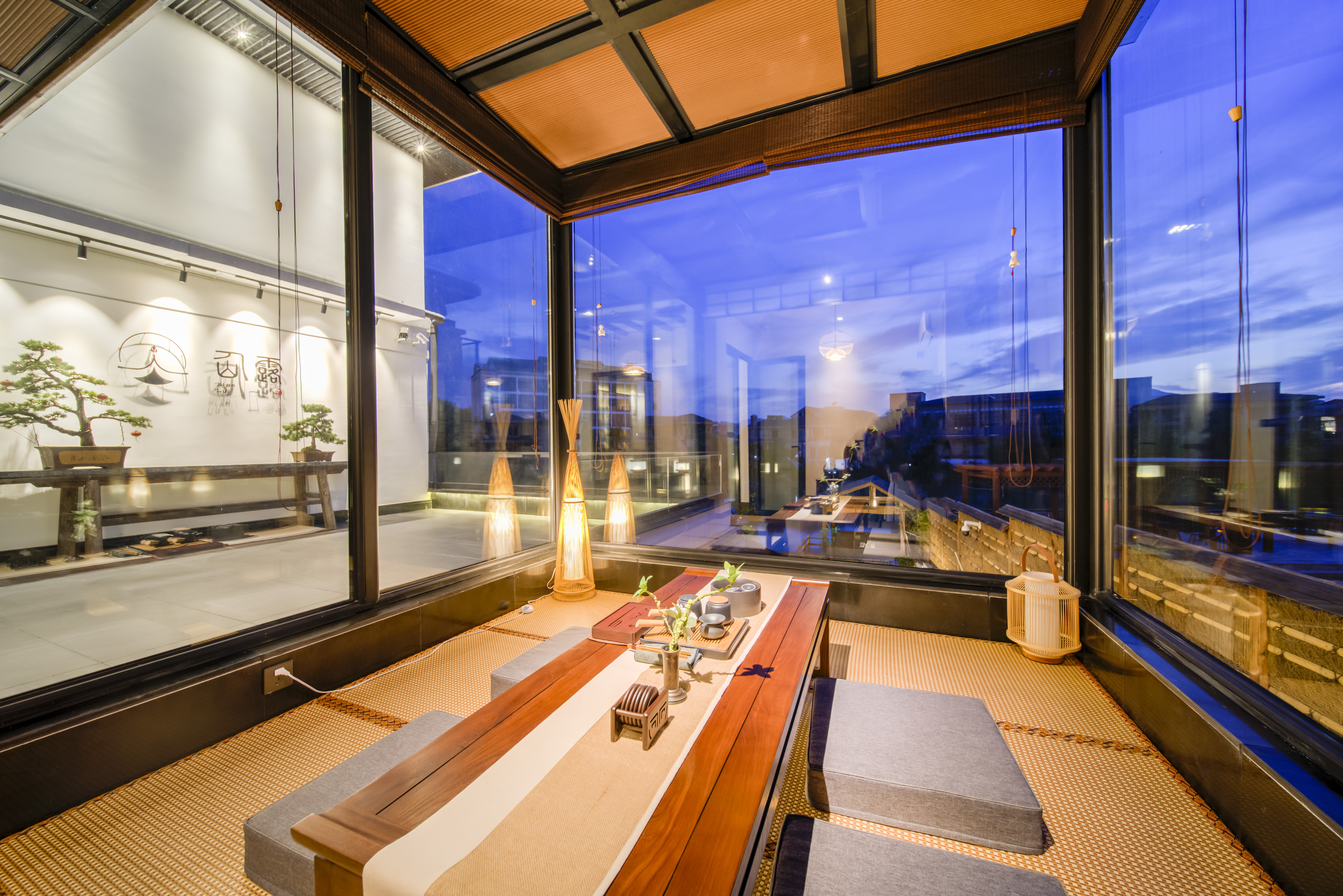 In Mount JiuhuaOver view