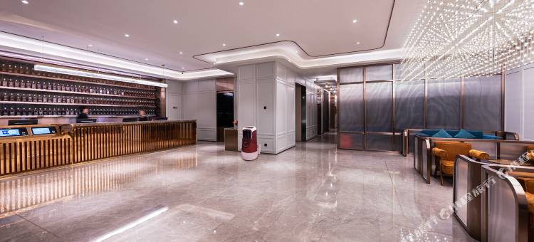西安北站市政府桔子水晶酒店图片