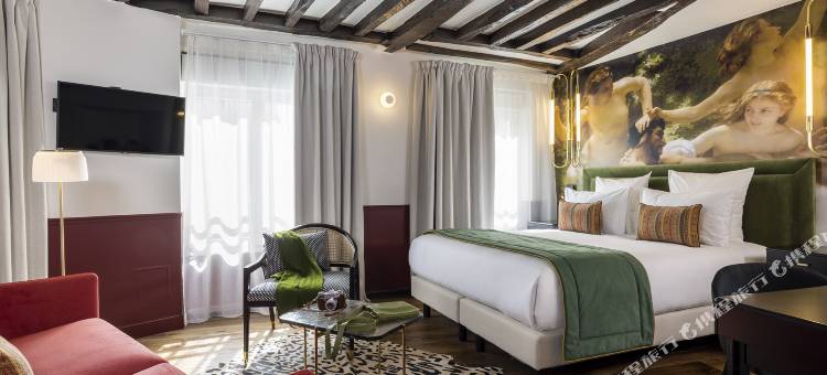 巴黎左岸路易二世酒店(Hotel Louis II)图片