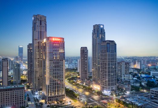 泊境五号酒店式公寓（海口日月广场免税店）外景图