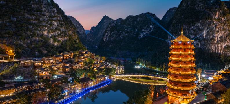 峰林吊脚楼民宿图片