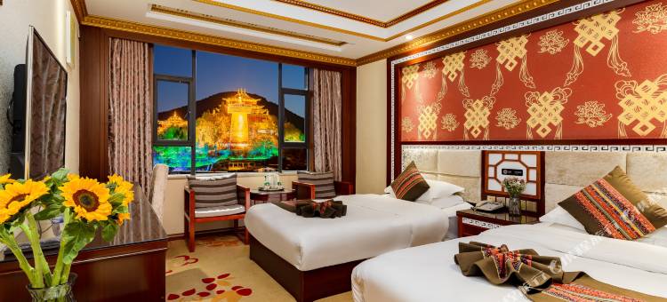 花筑·香格里拉一抹蓝美景酒店(独克宗古城店)图片